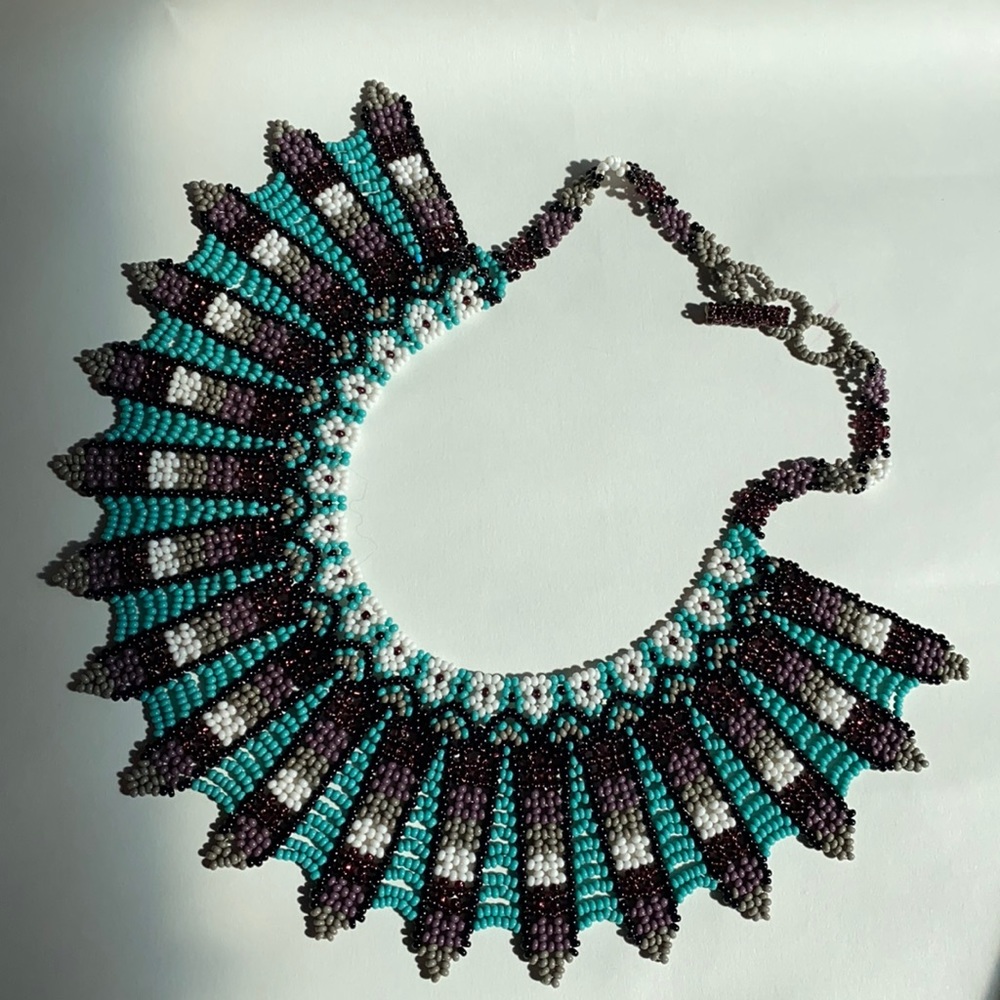Badass Beaded Collar Necklace